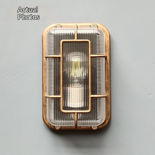 Luminaria Decorativa Industrial Retro de Aluminio Fundido para Exteriores - Image 20