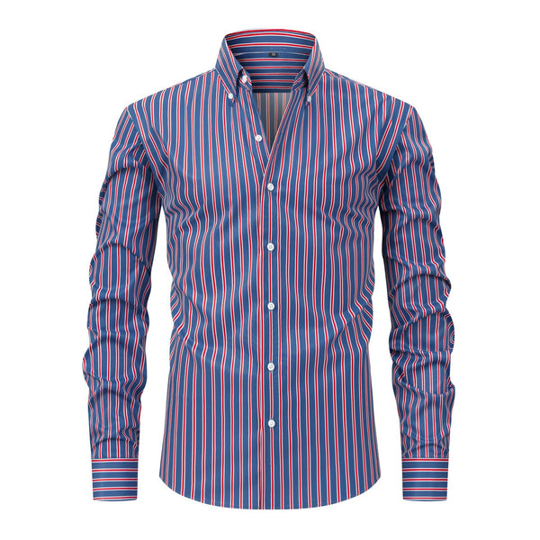 Camisa Ejecutiva de Rayas Premium para Hombre