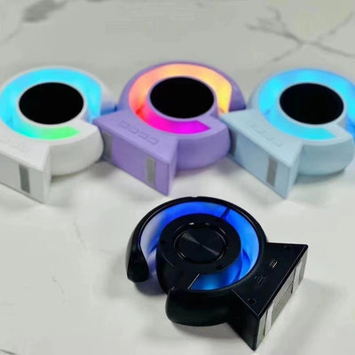 Parlante Bluetooth Portátil con Luz LED y Ranura para Tarjeta - Image 2