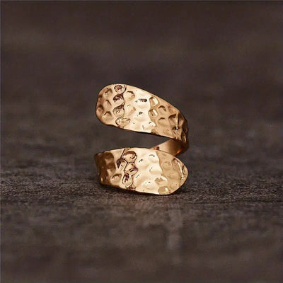 Anillo Abierto Cóncavo-Convexo Irregular - Image 4