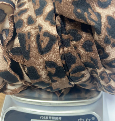 Falda Sexy Estampado Leopardo Irregular con Volantes y Cordones - Image 11