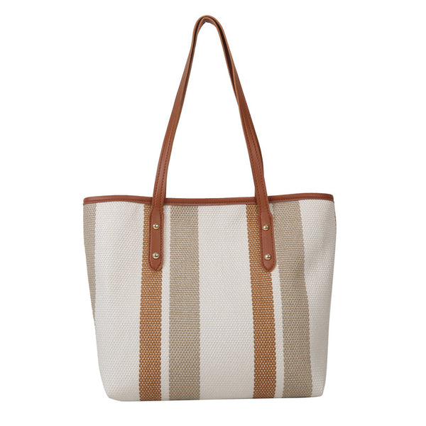 Bolsa Commuter de Lona de Gran Capacidad para Mujer - Image 6