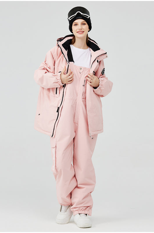Traje de Esquí Doble Tabla para Hombre y Mujer - Abrigo Térmico Invernal - Image 19