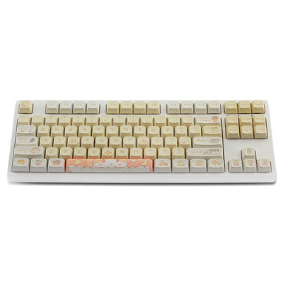 Keycaps Mecánicos Custard Cute - Compatible 68, 75, 98, 100 Teclas - Image 7