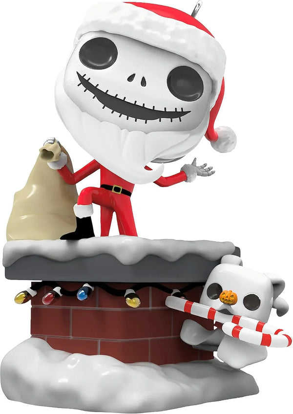 Christmas Ornament 2023, Disney Tim Burton'S the Nightmare before Christmas Jack Skellington and Zero Funko POP!, Gifts for Disney Fans - Tekeno