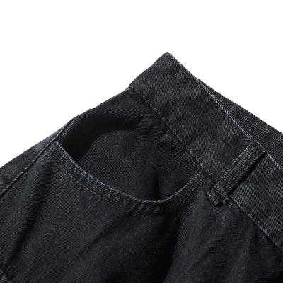 Pantalón Cargo Denim Lavado Industrial con Múltiples Bolsillos - Image 16
