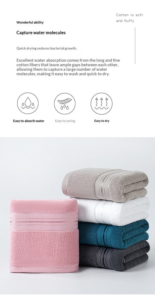 Juego de Toallas de Baño 100% Algodón Puro - Absorbentes y Duraderas - Image 21