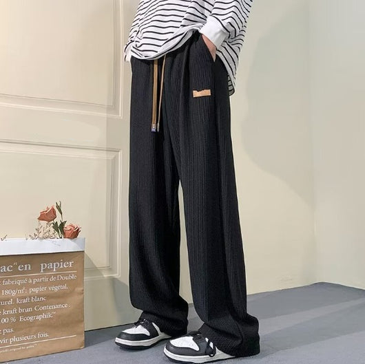 Pantalones Casuales para Hombre en Colores Sólidos - Versátiles y Fáciles de Combinar - Image 8