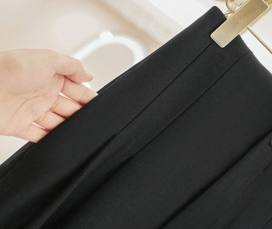 Pantalón Negro Cintura Alta Ajustado Multiuso para Mujer - Image 14