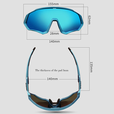 Gafas Deportivas para Ciclismo y Running - Protección UV Profesional - Image 33