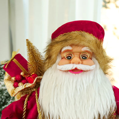 Muñeco Papá Noel de Tela - Decoración Navideña Artesanal - Image 5