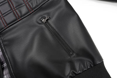 Chaqueta de Cuero para Hombre Primavera Otoño - Image 15