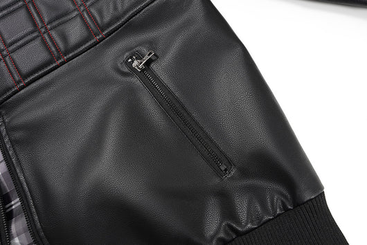Chaqueta de Cuero para Hombre Primavera Otoño - Image 15