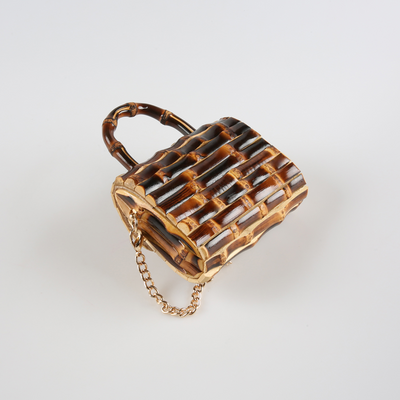 Bolso de Hombro Artesanal Estilo Pastoral con Cadena Simple - Image 28