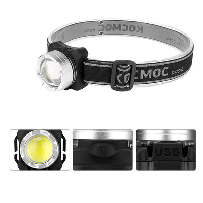Linterna Frontal LED de Alta Potencia para Montañismo y Trabajo Nocturno - Image 2