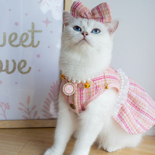 Vestido de Moda para Gatos - Falda Elegante y Adorable