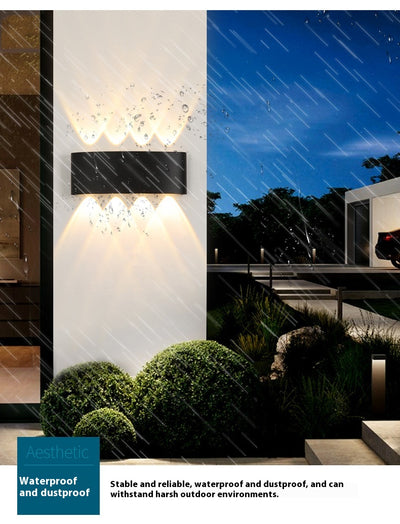 Lámpara LED Exterior Doble Cabezal Ultra Brillante Impermeable - Image 24