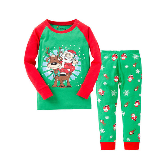 Pijama Infantil de Algodón con Estampado de Dinosaurios