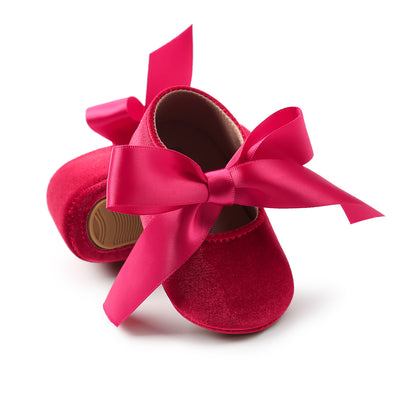 Zapatos Princesa para Bebé - Calzado Suave con Moño para Primavera y Otoño - Image 14