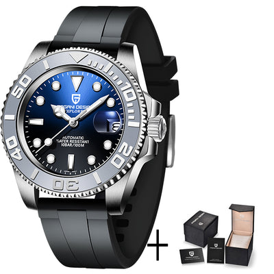 Reloj Automático de Acero Inoxidable Resistente al Agua para Hombre - Image 13