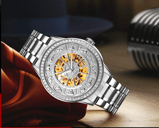 Reloj Mecánico Automático de Cuero para Hombre - Elegancia Empresarial - Image 13