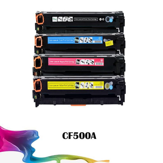 Cartucho de Tóner Compatible CF500A 202A para HP Color LaserJet Pro M281fdw M280nw M254dwnw