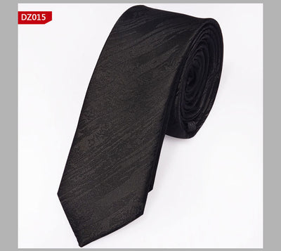 Corbata Angosta Estilo Británico 5cm - Teñida en Fibra de Poliéster - Image 34