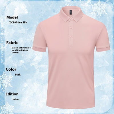Overol Tipo Polo Ice Silk para Verano - Image 4