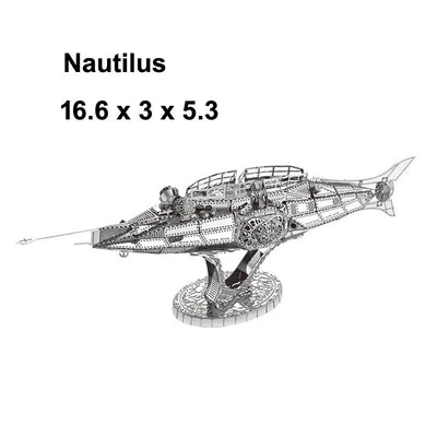 Modelo 3D Destructor Naval Metálico - Puzzle DIY de Ensamblaje - Image 16