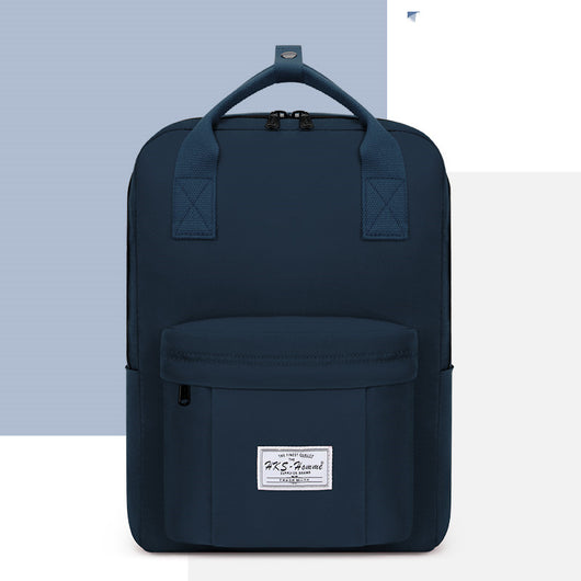 Mochila Universitaria de Gran Capacidad - Diseño Liso para Estudiantes - Image 4