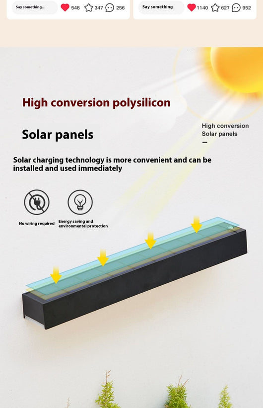 Lámpara Solar para Jardín y Terraza - Iluminación Exterior Automática - Image 11