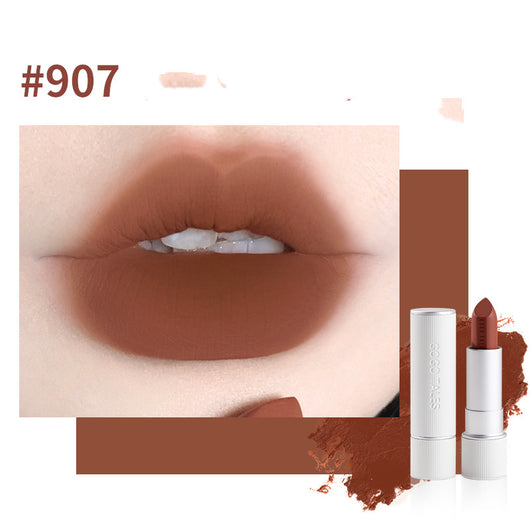 Labial Retro Otoño Invierno Terciopelo Suave Caramelo Castaño - Image 19