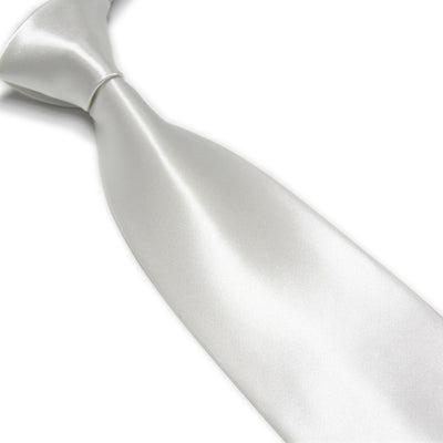 Corbata Ancha de Seda Sintética Color Sólido para Bodas y Eventos - Image 42