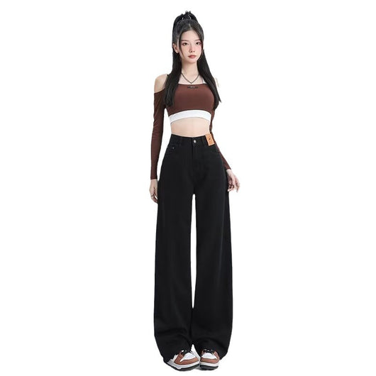 Jeans Rectos Clásicos para Mujer Estilo Americano - Image 5