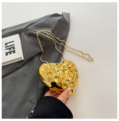 Bolso Bandolera Acrílico con Diseño de Corazón Meteorito Brillante - Image 17