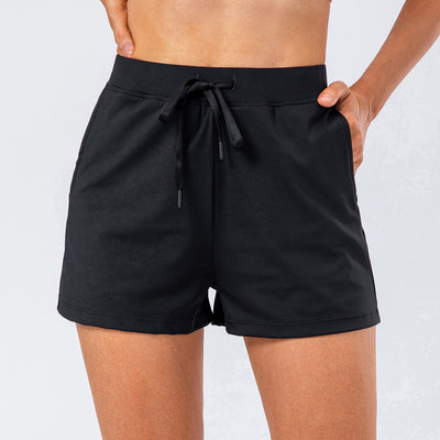 Shorts Deportivos Sueltos y Cómodos en Tono Nude - Image 5