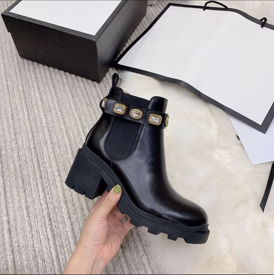Botas de Mujer Otoño Invierno - Estilo Europeo y Americano