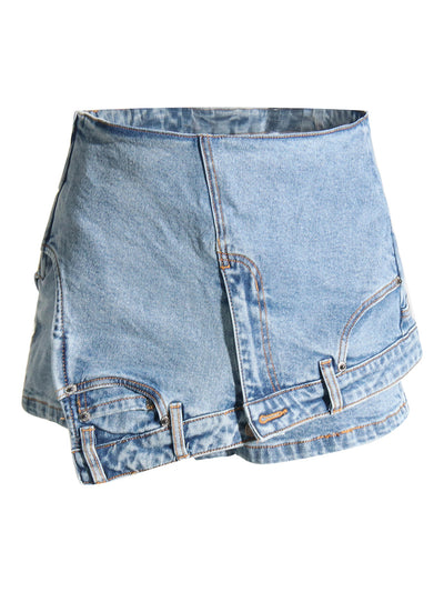 Shorts Vaqueros Personalizados para Mujer con Costuras Diseño - Image 9
