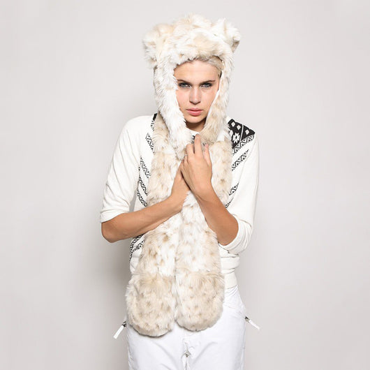 Conjunto Infantil 3 en 1: Gorro, Bufanda y Guantes de Peluche Animal - Image 6