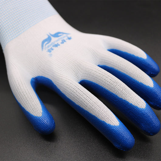 Guantes Protectores de Nitrilo Negro para Trabajo Profesional - Image 5