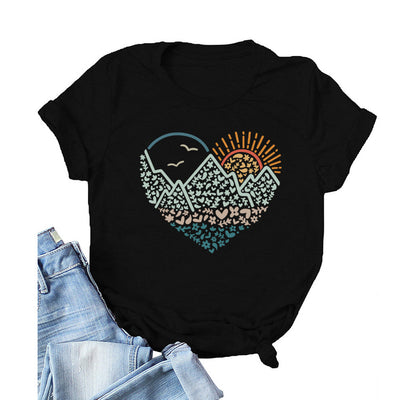 Blusa Suelta de Manga Corta para Uso Diario - Image 33