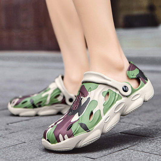 Sandalias Versátiles de Hombre con Diseño Abierto - Uso Dual Interior y Exterior - Image 2
