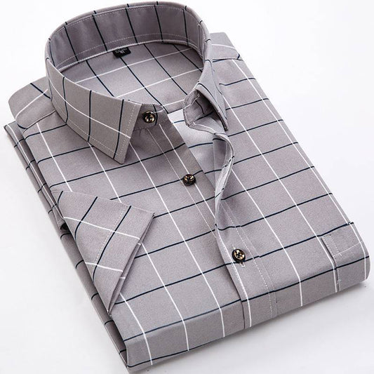 Camisa Casual Slim Fit a Rayas de Manga Larga para Hombre - Image 2