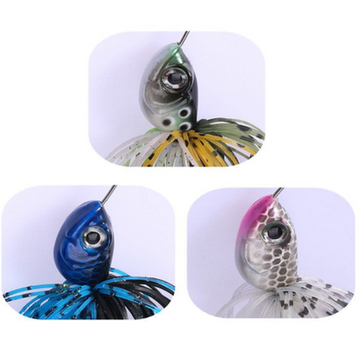 Señuelo Giratorio con Lentejuelas para Pesca de Bajo - Cebo de Superficie Premium - Image 15
