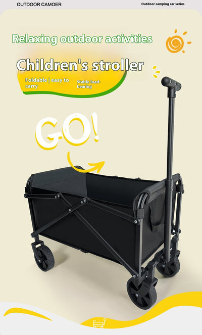 Carrito Remolque Plegable para Niños - Ideal para Campamentos y Paseos - Image 17