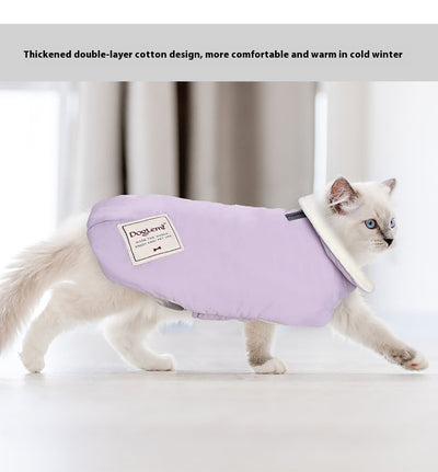 Chaleco Acolchado de Cuello Alto para Perros - Abrigo Cálido Impermeable - Image 9