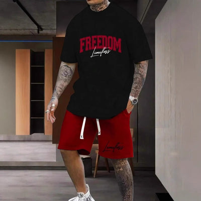 Traje Estampado 3D con Letras Personalizadas para Hombre - Image 5