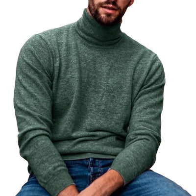 Suéter Cuello Alto Oversized en Punto Acogedor - Image 21