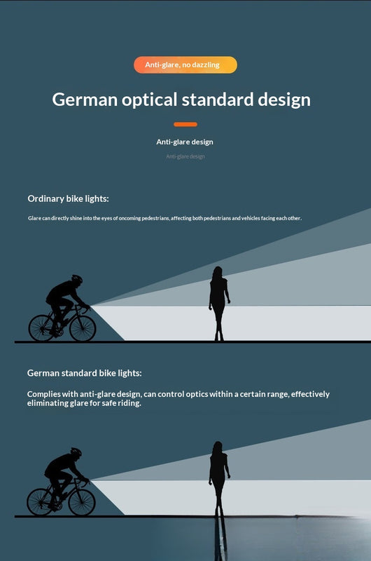 Luz Delantera LED de Aleación de Aluminio para Bicicleta - Image 19