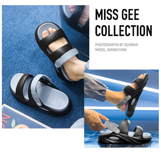 Sandalias Deportivas para Hombre con Suela Gruesa Antideslizante - Image 14